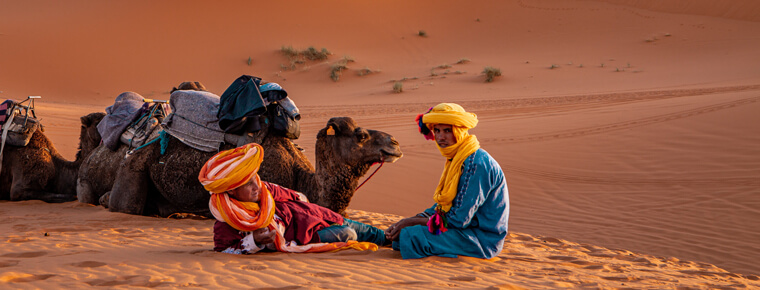 Désert du Sahara, Merzouga, Maroc